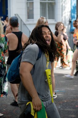 London, Büyük Britanya - 27 Ağustos 2017. Notting Hill karnaval 