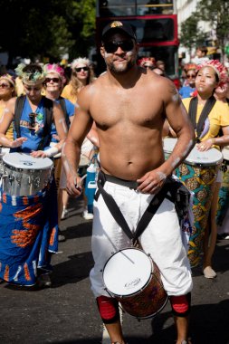 London, Büyük Britanya - 27 Ağustos 2017. Notting Hill karnaval 