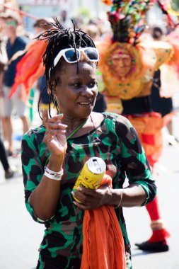 London, Büyük Britanya - 27 Ağustos 2017. Notting Hill karnaval 