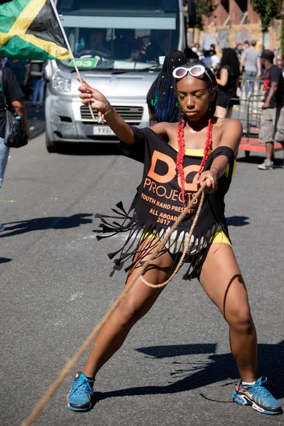 London, Büyük Britanya - 27 Ağustos 2017. Notting Hill karnaval 