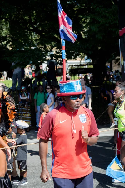 London, Büyük Britanya - 27 Ağustos 2017. Notting Hill karnaval 