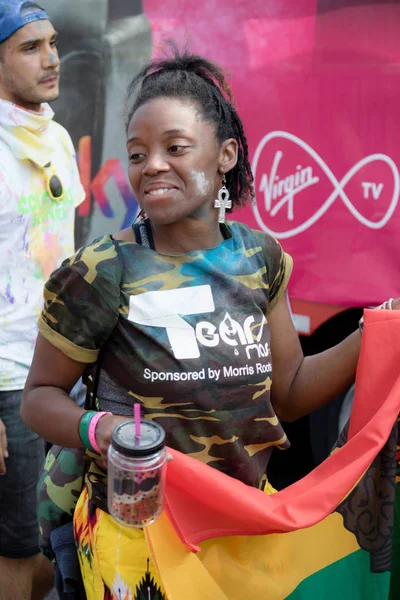 London, Büyük Britanya - 27 Ağustos 2017. Notting Hill karnaval 