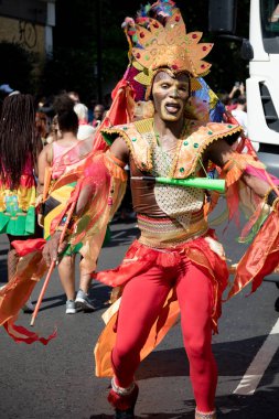 London, Büyük Britanya - 27 Ağustos 2017. Notting Hill karnaval 