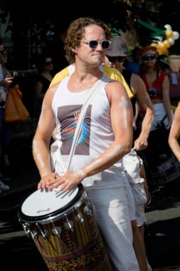 London, Büyük Britanya - 27 Ağustos 2017. Notting Hill karnaval 