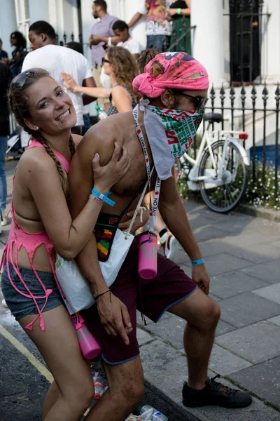 London, Büyük Britanya - 27 Ağustos 2017. Notting Hill karnaval 