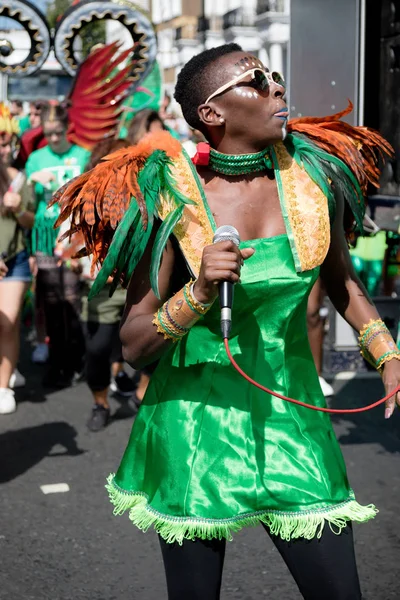 Londýn, Velká Británie - 27 srpna 2017. Notting Hill karneval — Stock fotografie