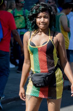 London, Büyük Britanya - 27 Ağustos 2017. Notting Hill karnaval 