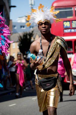 London, Büyük Britanya - 27 Ağustos 2017. Notting Hill karnaval 