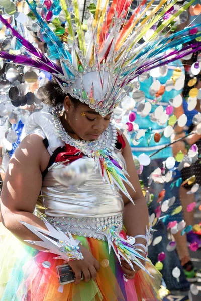 London, Büyük Britanya - 27 Ağustos 2017. Notting Hill karnaval 
