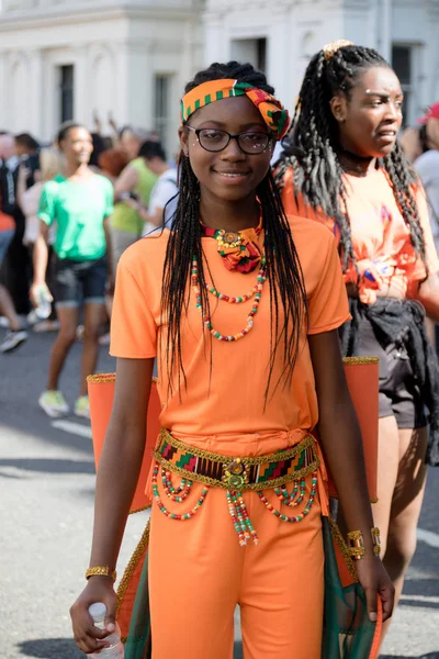 London, Büyük Britanya - 27 Ağustos 2017. Notting Hill karnaval 