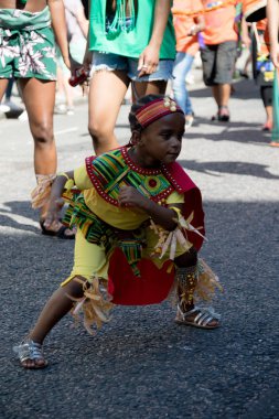 London, Büyük Britanya - 27 Ağustos 2017. Notting Hill karnaval 
