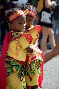 London, Büyük Britanya - 27 Ağustos 2017. Notting Hill karnaval 