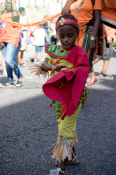 London, Büyük Britanya - 27 Ağustos 2017. Notting Hill karnaval 