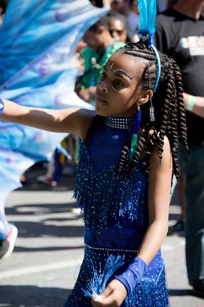 London, Büyük Britanya - 27 Ağustos 2017. Notting Hill karnaval 