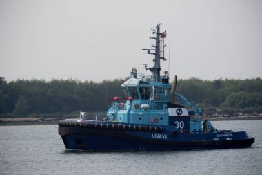 ASD itfaiye Southampton su üzerinde yelken Lomax römorkör