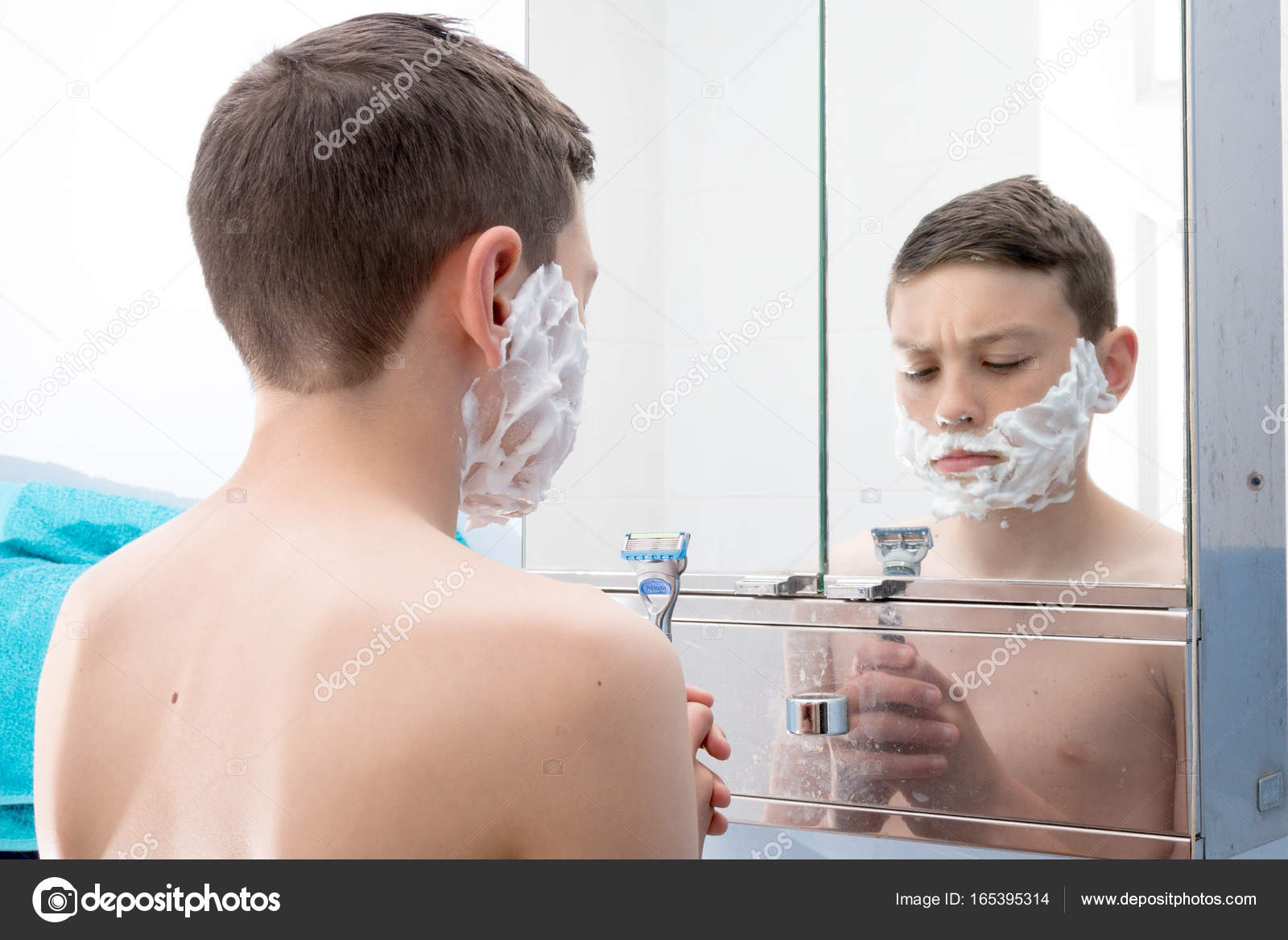 male teens beginning shaving Video community sex cams