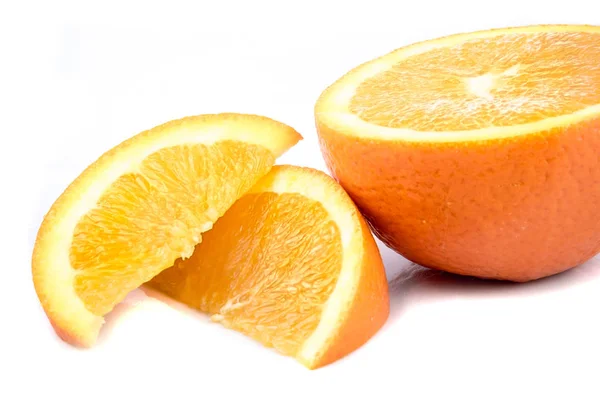 Citrusfrukt isolerad på vit bakgrund — Stockfoto
