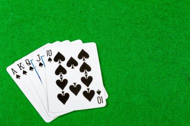 Poker eli Royal Flush maça