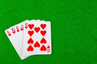 Poker eli Royal Flush Kalpler