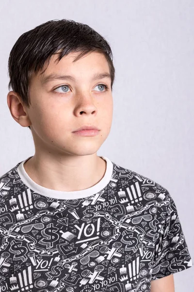 Bir çocuğun portresi.