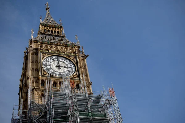 Las casas británicas del Parlamento en proceso de renovación — Foto de Stock