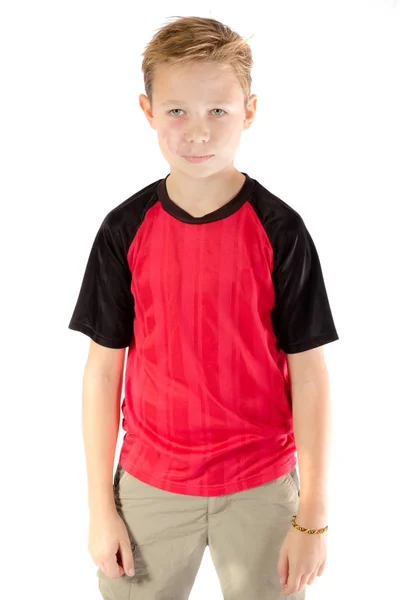 Portrait of a pre-teen boy — Stock Photo, Image