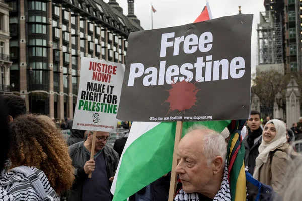 Demostración nacional: Justicia ahora - Hacer lo correcto para Palestina Londres —  Fotos de Stock