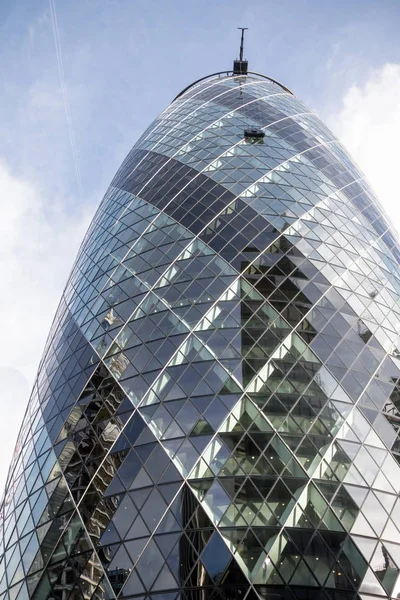 London, United Kingdom - October 30th, 2017:- The Gherkin — Stock Photo, Image