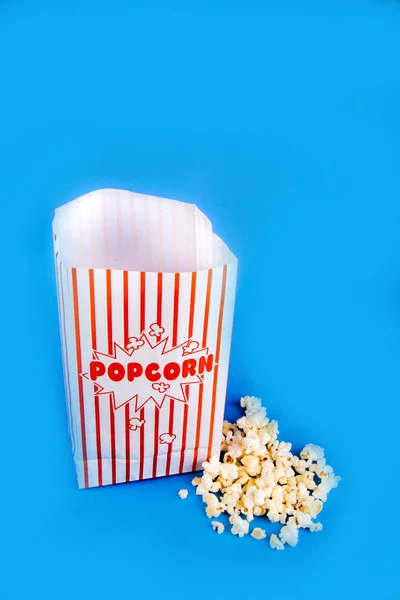 Een zak popcorn — Stockfoto