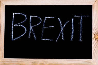 Yazı tahtası Beyaz tebeşir yazı ile