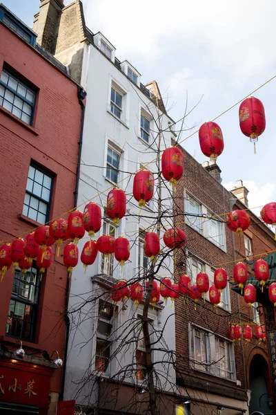 Празднование китайского Нового года в Лондоне — стоковое фото