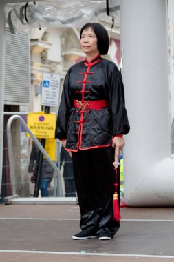 Çin yeni yıl içinde Londra yıl için kutlamak için festivaller 