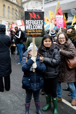 Londra Mart Stand Up ırkçılık