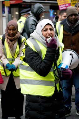 Londra Mart Stand Up ırkçılık