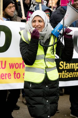 Londra Mart Stand Up ırkçılık