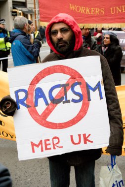 Londra Mart Stand Up ırkçılık