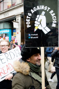 Londra Mart Stand Up ırkçılık