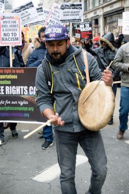 Londra Mart Stand Up ırkçılık