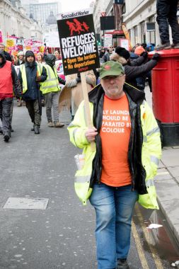 Londra Mart Stand Up ırkçılık