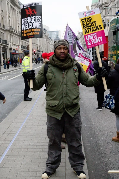 Londra Mart Stand Up ırkçılık