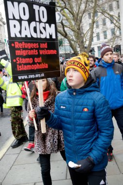Londra Mart Stand Up ırkçılık