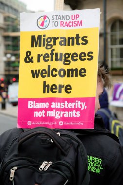 Londra Mart Stand Up ırkçılık
