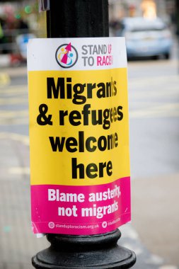 Londra Mart Stand Up ırkçılık
