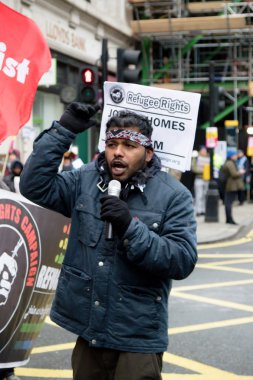 Londra Mart Stand Up ırkçılık