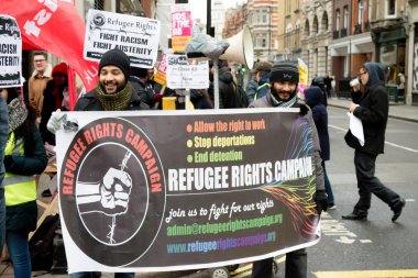 Londra Mart Stand Up ırkçılık