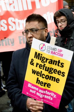 Londra Mart Stand Up ırkçılık