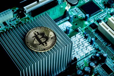  Bitcoin kripto para birimi kavramı