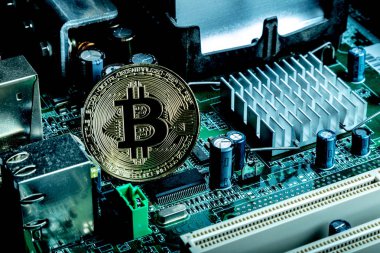  Bitcoin kripto para birimi kavramı