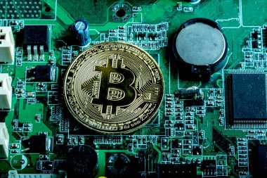  Bitcoin kripto para birimi kavramı