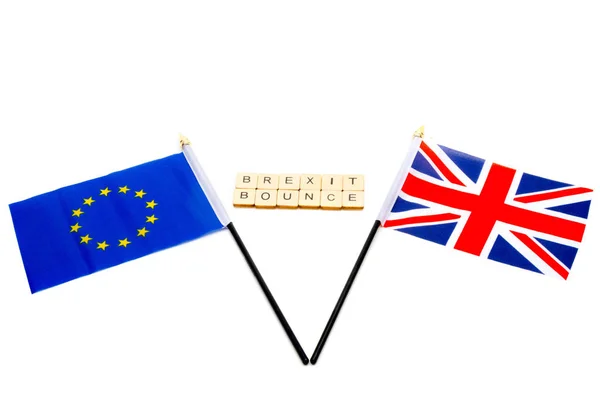 EU och Storbritannien — Stockfoto
